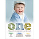 Blue First Birthday One Pattern Invitations Image 4 of 5